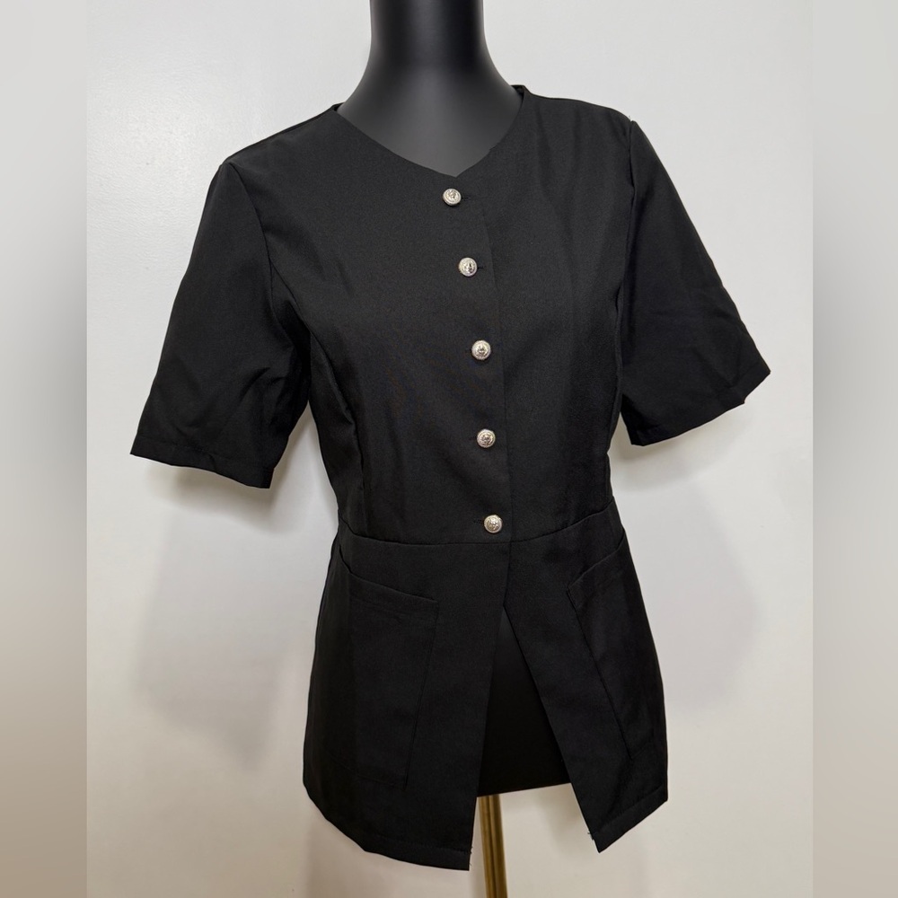 Women’s Black Blouse short sleeve
